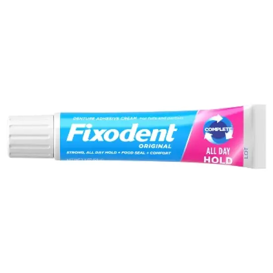 Fixodent Complete Original Denture Adhesive Cream - 2.4oz/2pk image {1}