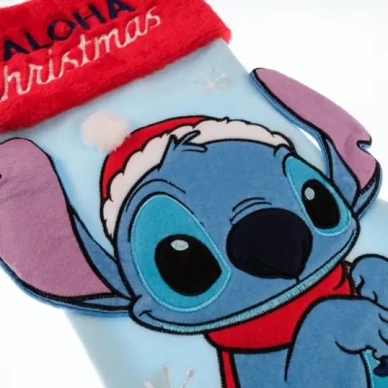 Lilo & Stitch Stitch Applique Holiday Stocking 20" image {2}