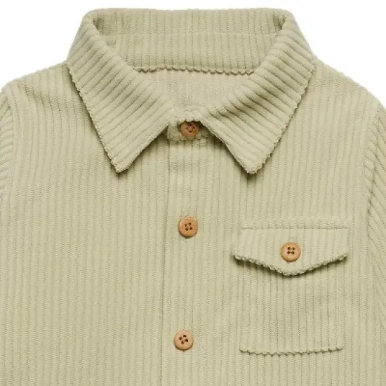 Modern Moments&trade; by Gerber Baby Boys' Corduroy Romper image {7}