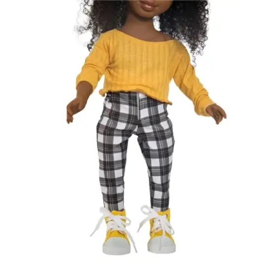 Healthy Roots Fall Plaid Outfit for Dolls image {2}