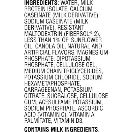 Muscle Milk Gen Vanilla Protein Shake - 12pk: Nutritional, Non-Caffeinated, Ready to Drink image {6}