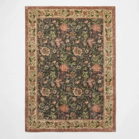 Tufted Persian Floral Area Rug - Threshold&trade; designed with Studio McGee image {5}