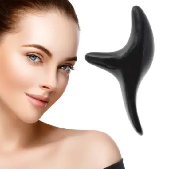 Unique Bargains Triangular Shape Facial Muscle Stick 1 Pc image {2}