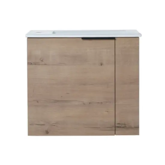 22" Bathroom Vanity with Sink, Soft Close Door and Floating Mount Design - ModernLuxe image {5}