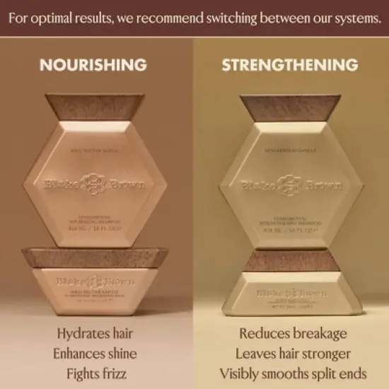 Blake Brown Fundamental Strengthening Mask - Sandalwood Vanille &ndash; Warm Vanilla Fragrance - 8 fl oz image {7}