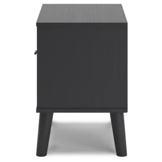 Charlang Nightstand Black/Gray/Beige - Signature Design by Ashley image {7}