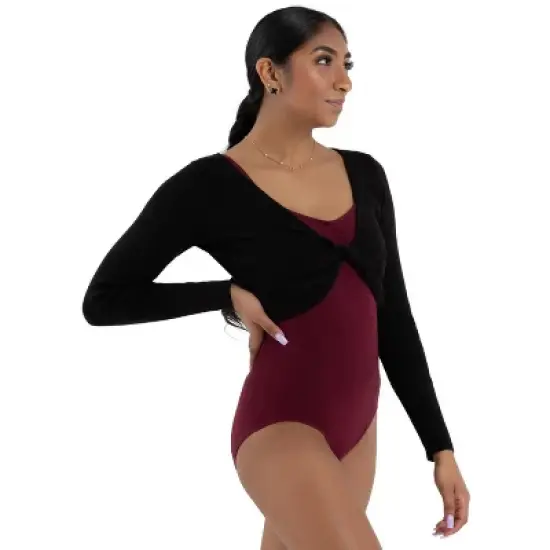 Capezio Women's Shrug with Faux Knot image {6}