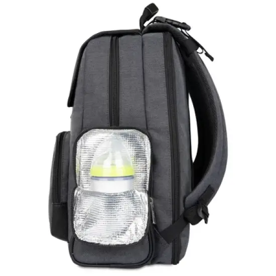 Baby Brezza Dante Back Pack Diaper Bag - Black image {5}