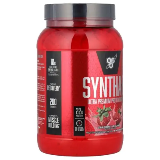 BSN Syntha-6&reg;, Ultra Premium Protein Matrix, Strawberry Milkshake, 2.91 lbs (1.32 kg) image {3}