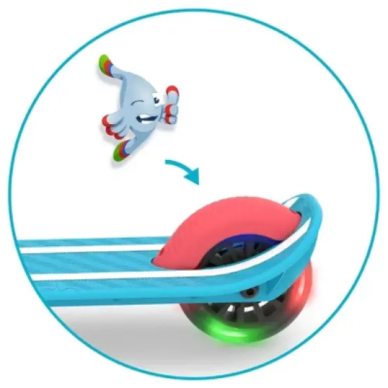 Chillafish Scotti Glow Lean to Steer Scooter with light Up Wheels image {3}