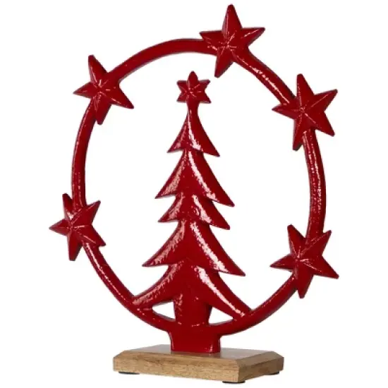 Northlight Star Bright Metal Tree Christmas Decoration - 12" image {3}