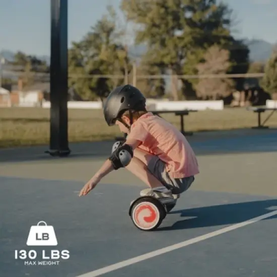 Voyager Hoverboard with light-up and lava effect wheels image {7}