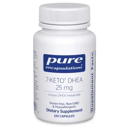 Pure Encapsulations 7-Keto DHEA 25 mg - Unique DHEA Metabolite Supplement to Support Thermogenesis* image {9}