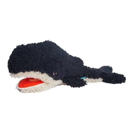 Manhattan Toy Imaginaries Whale 18" Children's Picture Book Stuffed Animal Companion image {1}