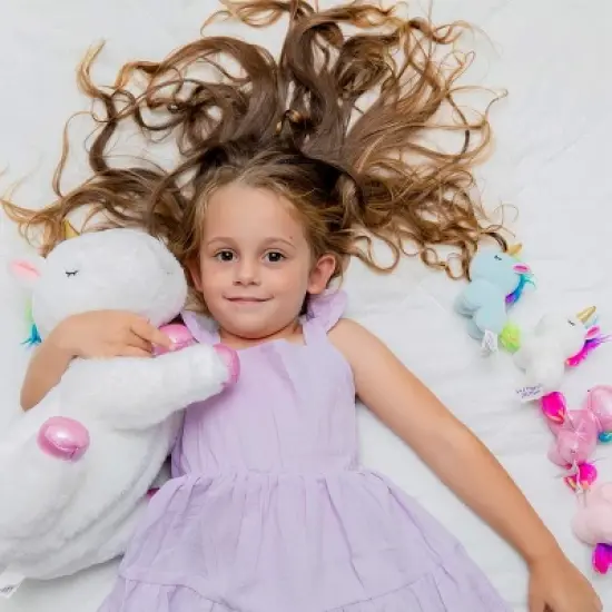 PixieCrush Plush Stuffed Unicorns Mommy Toy with 4 Babies image {2}