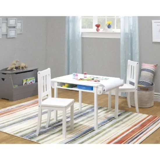 Sorelle Imagination Table & Chair Set White image {1}