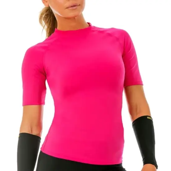 InstantFigure Activewear Compression Short Sleeve Top AWT025 image {6}