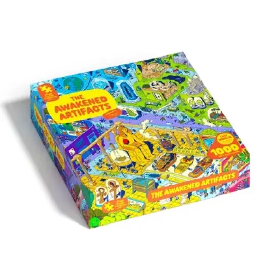 Magic Puzzle Company The Awakened Artifacts Jigsaw Puzzle - 1000pc: Develops Memory & Fine Motor Skills, Collage Theme image {7}