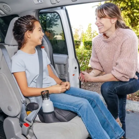 Diono Solana - Pack of 3 Backless Booster Car Seats, Black image {8}