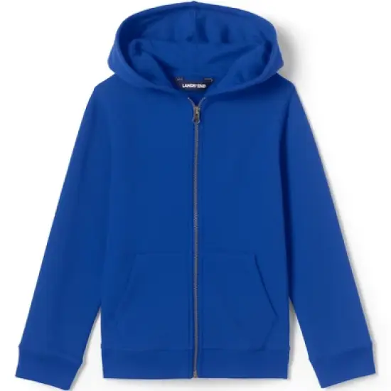 Lands' End School Uniform Kids Zip Front Sweatshirt image {8}