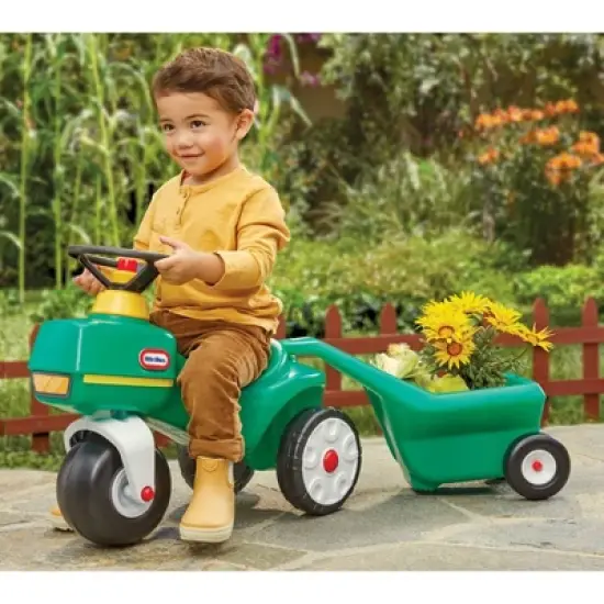 Little Tikes Tractor and Cart - Green image {2}
