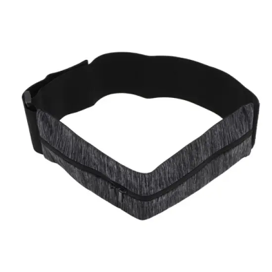 Unique Bargains Portable Double Pocket Running Waist Pack 1 Pc image {5}