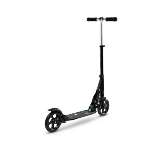 Micro Kickboard Suspension 2 Wheel Kick Scooter - Black image {2}