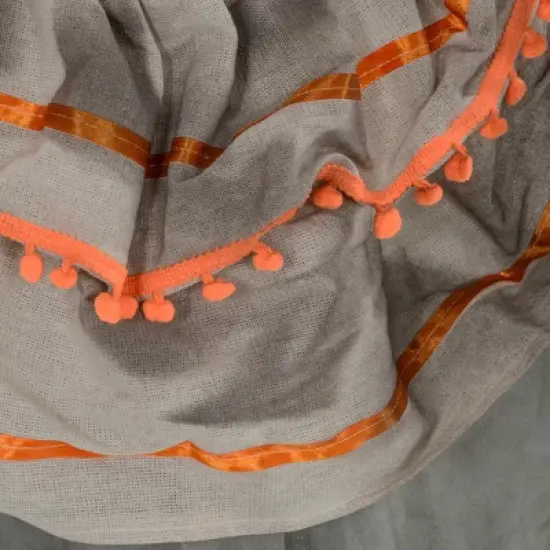 HOMCOM 6' Orange Haired Clown Outdoor Halloween Decoration, Sound Activated Light Up Eyes, Animated Prop for Haunted House image {4}