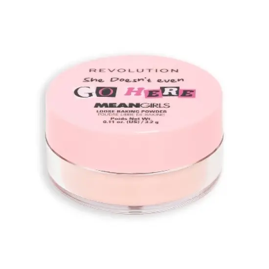 Makeup Revolution x Mean Girls Cherry Pink Loose Powder - 0.11oz image {7}
