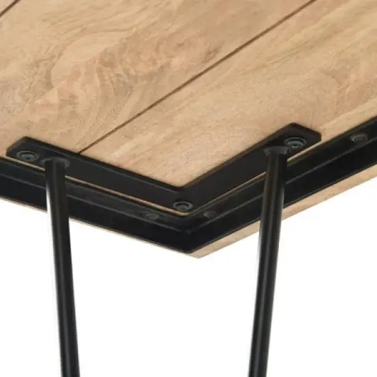66"x40" Moreno Dining Table Natural - WyndenHall image {4}