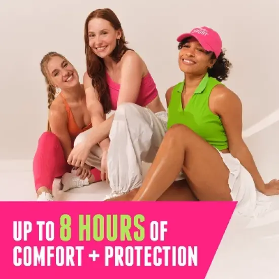 Playtex Sports Plastic Unscented Multipack Tampons image {4}