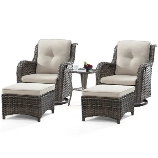 UPTIOT 5-Piece Seating Group with Cushions image {1}