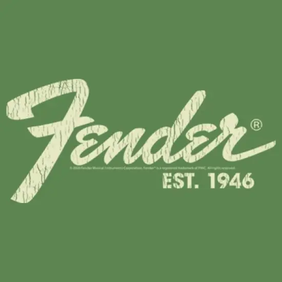 Women's Fender Distressed Logo Racerback Tank Top image {1}