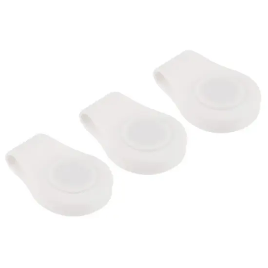 Unique Bargains Silicone Cap Clamp with Magnetic Golf Hat Clips 3 Pcs image {5}
