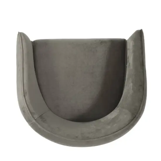 Grelton Modern Glam Velvet Club Chair with Hairpin Legs - Christopher Knight Home image {4}