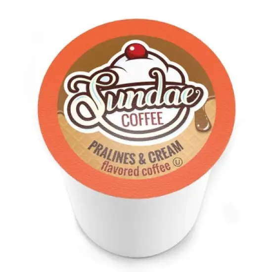Sundae Ice Cream Flavored Coffee Pods,2.0 Keurig,Pralines and Cream,48 Count image {9}