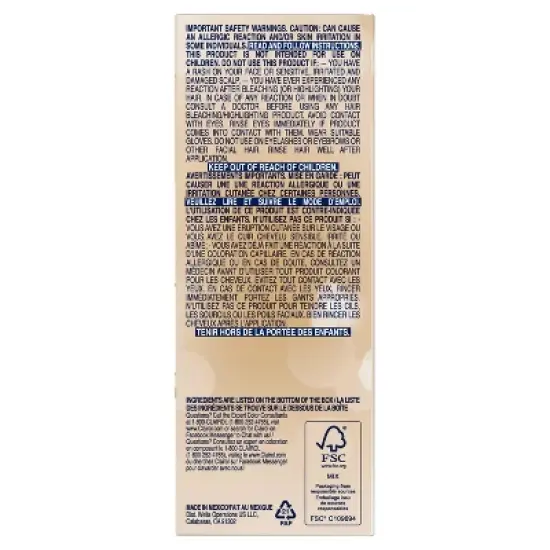 Clairol Nice'n Easy Frost and Tip Permanent Hair Color Dye Highlighting Kit image {6}