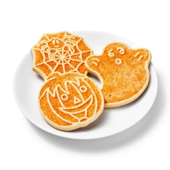 Halloween Shaped Shortbread Cookies - 10.9oz - Favorite Day&trade; image {2}