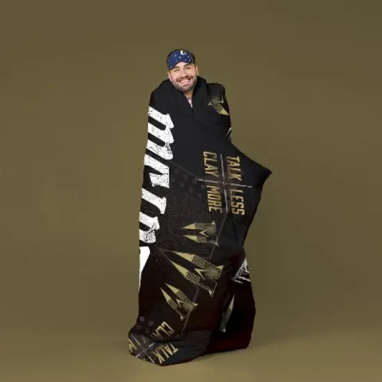 Sleep Squad WWE Drew McIntyre 60 x 80 Raschel Plush Throw image {2}