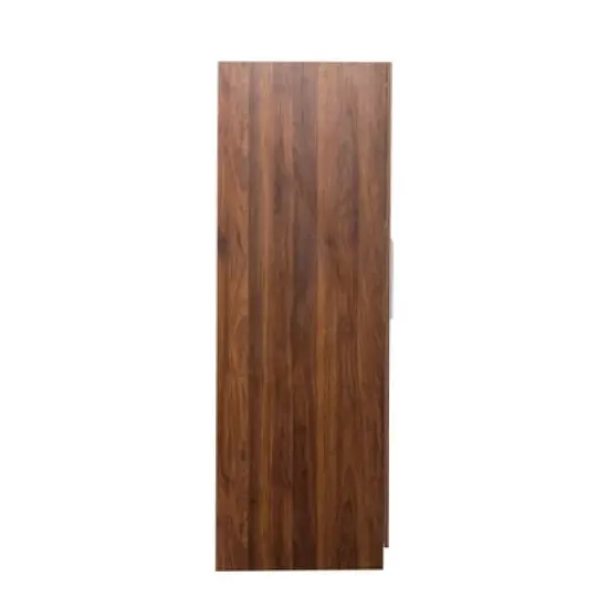 APRILSOUL 62.99" Kitchen Pantry Cabinet, Walnut Freestanding Buffet Cupboards Sideboard image {13}