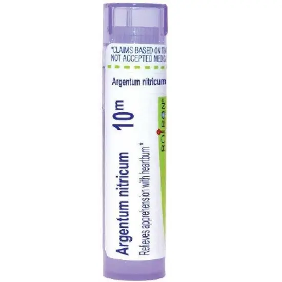 Argentum Nitricum 10M by Boiron Homeopathic Single Medicine For Stress & Sleep  -  80 Pellet image {10}