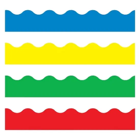 Trend Terrific Trimmers Border Variety Pack 2 1/4 x 39 Assorted Colors 48/Set T9001 image {3}