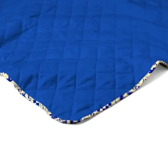 NCAA Kentucky Wildcats 60 x 80 Quilted Throw Blanket image {2}