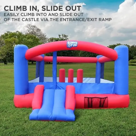 Sunny & Fun Inflatable Bounce House, Bouncy Jump Castle  image {3}