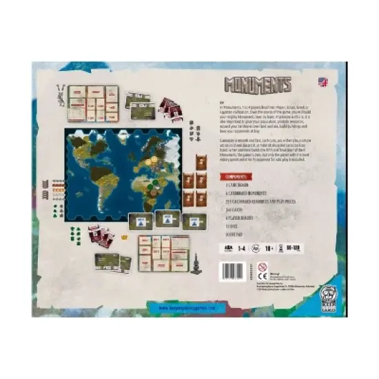 Monuments (Standard Edition) Board Game image {1}