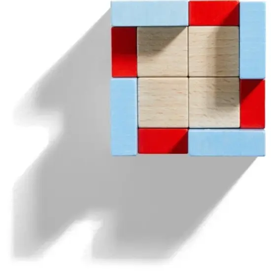 HABA Four by Four Wooden Building Blocks (Made in Germany) image {3}