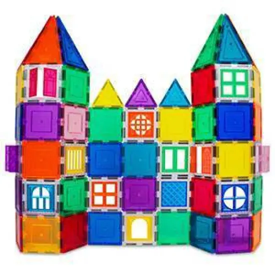 Picasso Tiles Magnetic Tile 30pc Building Set image {3}