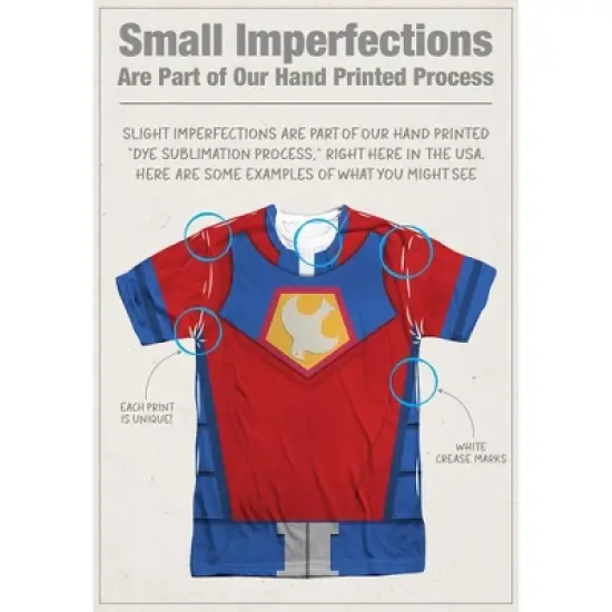 Popfunk Peacemaker Uniform Front-Back Print Adult Sublimated Costume T-Shirt image {2}