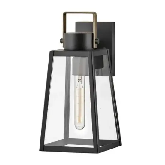Lark Hugh 1 - Light Lantern in  Black/Burnished Bronze image {5}