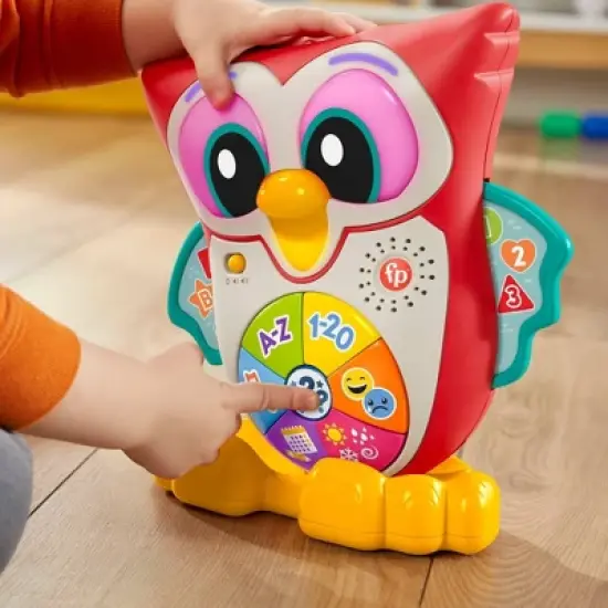 Fisher-Price Linkimals Light Up & Learn Owl Interactive Musical Learning Toy image {4}